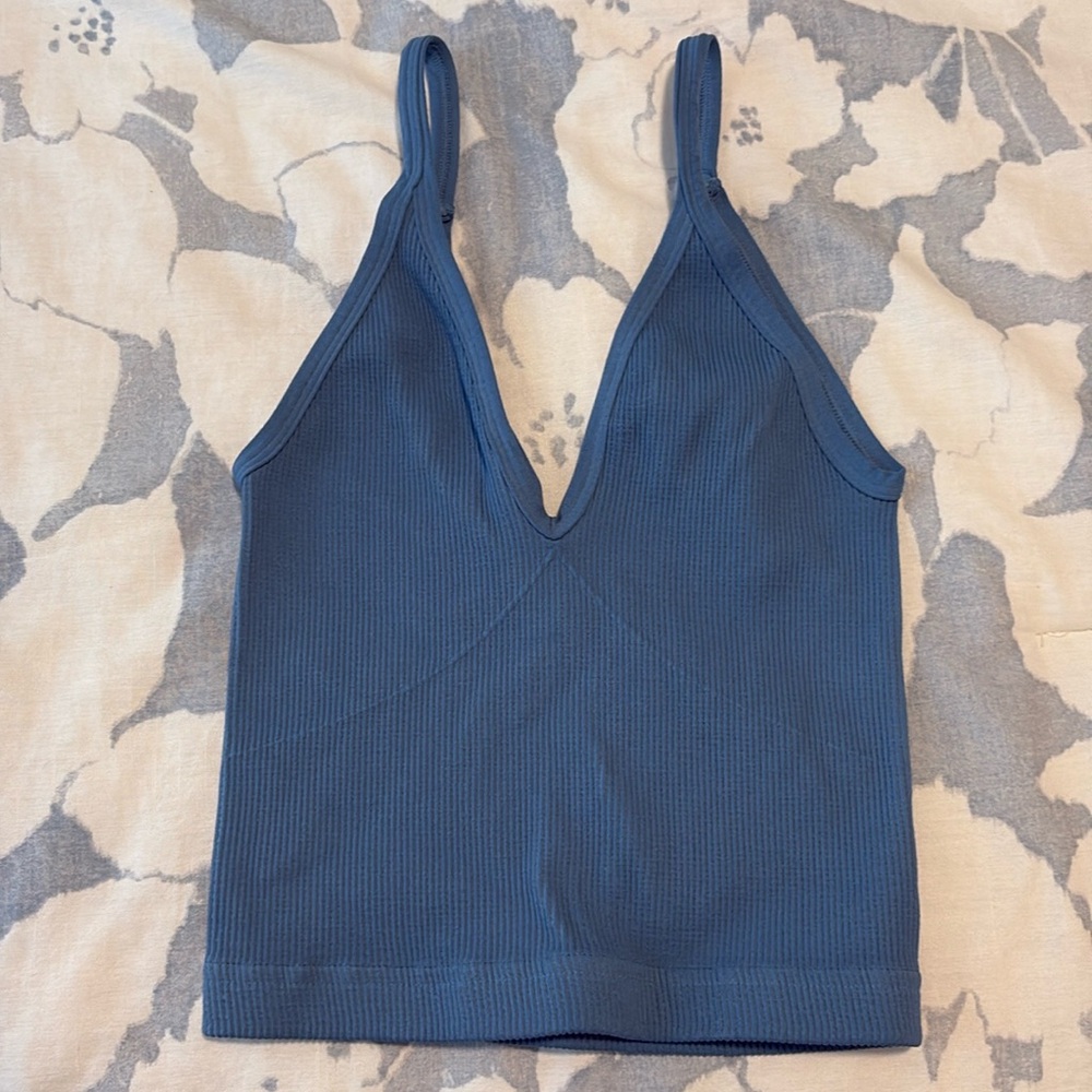 Free People Happiness Runs V-neck Tank M/L